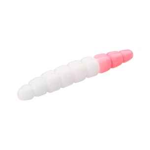 Силікон рибальський FishUP Morio 1.2" 132 - White/Bubble Gum, cheese taste (12шт/уп) (1864.13.29) зображення 1