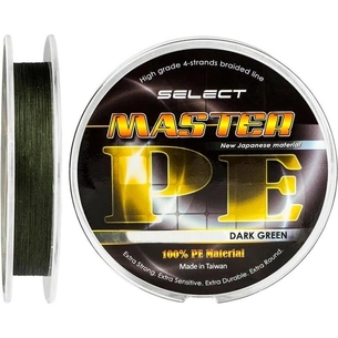 Шнур Select Master PE 150m салатовый 0.16мм 19кг (1870.01.54) зображення 1