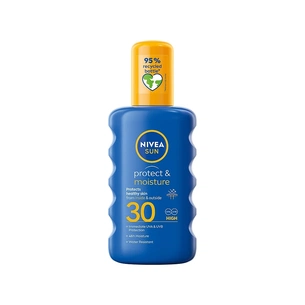 Засіб від засмаги Nivea Sun спрей Захист та зволоження SPF 30 200 мл (4005900698407) зображення 1