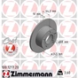 Гальмівний диск ZIMMERMANN 100.1217.20 - зменшене зображення 1