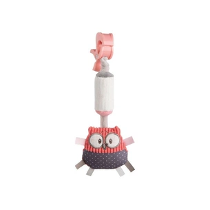 Брязкальце Canpol з дзвоником Pastel Friends коралова (68/066_cor) зображення 1