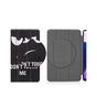 Чохол до планшета BeCover Smart Case Samsung Tab A9 SM-X115 8.7" Don't Touch (709913) - зменшене зображення 4