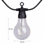 Гірлянда YES! Fun ретро LED вулична 10 ламп, 6 м, IP44, багатобарвна, 8 м (801173) - зменшене зображення 3