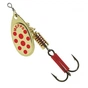 Блешня Mepps Aglia Decorees gold/red dots 3.5гр №1 (30117 001) - зменшене зображення 1