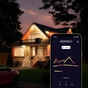 Гірлянда Twinkly Smart LED Permanent Light 72 RGB LED String, White Wire, Plug F, IP65 (TWPL072STP-TEU) - зменшене зображення 5
