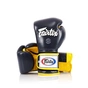 Боксерські рукавички Fairtex BGV9 Mexican Blue/Yellow 18 унцій (бинти в комплекті) (BGV9_Mexican_18oz_Blue/Y) - зменшене зображення 2