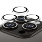 Скло захисне Armorstandart for Camera AR iPhone 15 Pro / 15 Pro Max Black Clear (ARM76286) - зменшене зображення 1