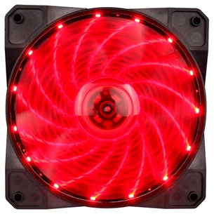 Кулер до корпусу 1stPlayer A1-15LED RED зображення 1