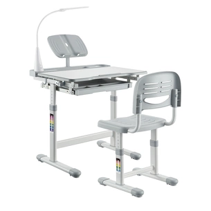 Парта зі стільцем FunDesk Bellissima grey (221918) изображение 1