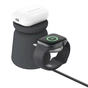 Зарядний пристрій Belkin 2in1 MagSafe iPhone/Watch/AirPods Charcoal Mass (WIZ020VFH36) - уменьшенное изображение 3