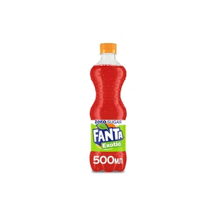 Напій Fanta Zero Sugar Exotic Безалкогольний сильногазований соковмісний 500 мл (5449000094131) изображение 1