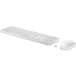 Комплект HP 650 Wireless UA White (4R016AA) зображення 1