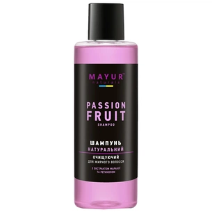 Шампунь Mayur Маракуйя очисний для жирного волосся 200 мл (4820230950045) зображення 1