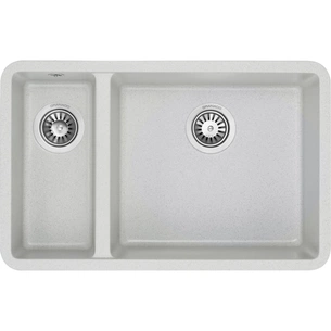 Мийка кухонна GRANADO Under top DOUBLE gris (gr3408) зображення 1