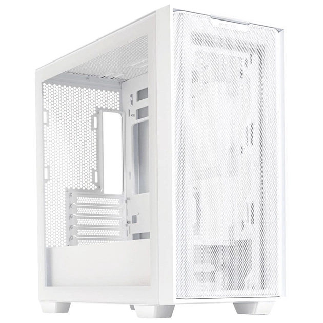 Корпус для ПК ASUS A21 White Tempered Glass (90DC00H3-B09010) - изображение 1