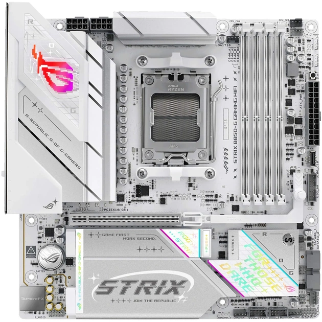 Материнська плата Asus ROG Strix B850-G Gaming WiFi Socket AM5 - picture 4