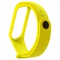 Ремінець до фітнес браслета BeCover Silicone для Xiaomi Mi Band 3/4 Yellow (704130) - зменшене зображення 3
