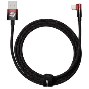 Кабель Baseus MVP 2 USB - Lightning (M/M), 2.4A, 2 м Black/Red (CAVP000120) зображення 1