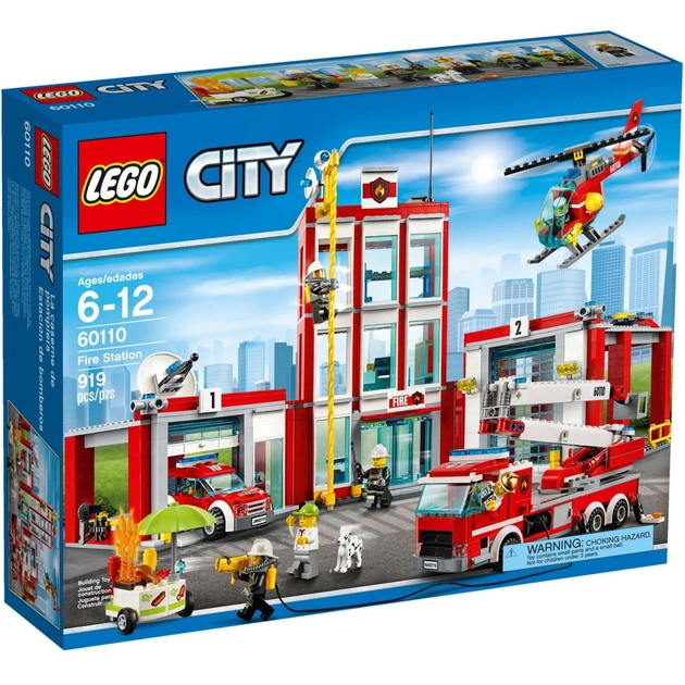 Конструктор LEGO City Fire Пожежна частина (60110) - зображення 1