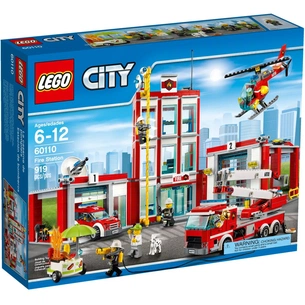 Конструктор LEGO City Fire Пожежна частина (60110) зображення 1