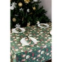 Скатертина Прованс Санта на зеленому 120х140 см (035783) - зменшене зображення 1