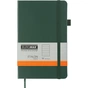 Книга записная Buromax Etalon 125x195 мм 96 листов в линию обложка из искусственной кожи Зеленая (BM.291260-04) - уменьшенное изображение 1