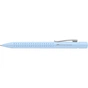 Ручка кулькова Faber-Castell автоматична Grip 2010, корпус блакитний, стрижень синій М (0.7 мм) (32577) - зменшене зображення 2