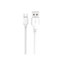 Дата кабель USB 2.0 AM to Micro 5P 2.0m 2.1A white XO (NB103-M2-WH) - зменшене зображення 1
