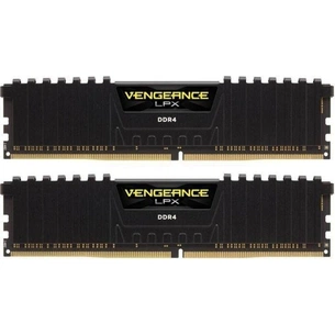 Модуль пам'яті для комп'ютера DDR4 16GB (2x8GB) 3200 MHz Vengeance LPX Black Corsair (CMK16GX4M2Z3200C16) зображення 1