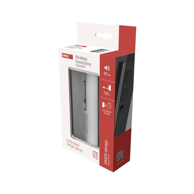 Дверний дзвінок EMOS бездротовий P5763R 3x AA for P5760, P5763, P5760T (P5763R) - picture 8