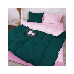 Постільна білизна MirSon Poplin Line 018 + 091 Jasper 200 x 220 (2200006283553) зображення 1