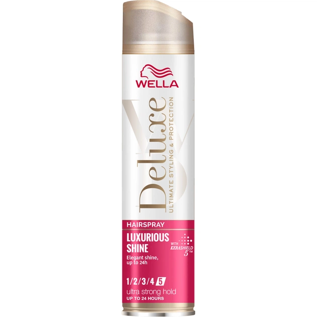 Лак для волосся Wella Deluxe Розкішне сяйво 250 мл (3614228296106) - зображення 1