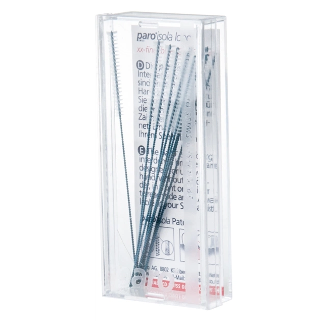Щітки для міжзубних проміжків Paro Swiss Isola long x-тонкі Ø 3.0 мм 10 шт. (7610458010167) - picture 3