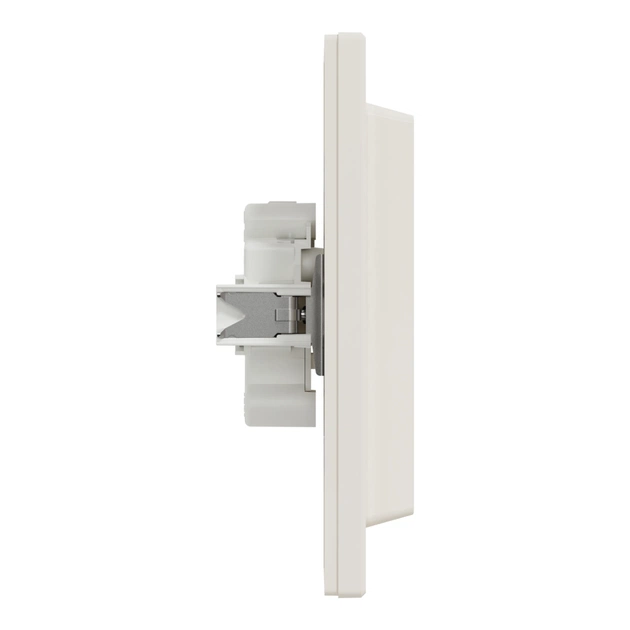 Розетка Schneider Electric ASFORA без заземлення подвійна крем (EPH9700123) - зображення 3