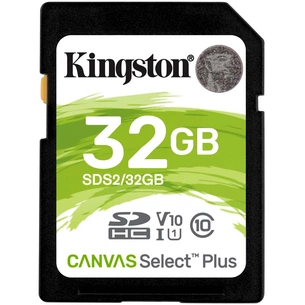 Карта пам'яті Kingston 32GB SDXC class 10 UHS-I U3 Canvas Select Plus (SDS2/32GB) зображення 1