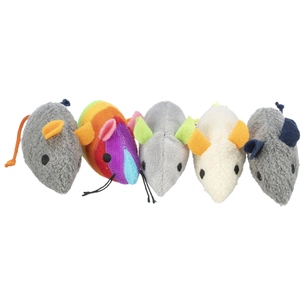 Іграшка для котів Trixie Миша плюшева З котячою м'ятою 7 см (4011905411125) зображення 1