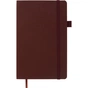 Книга записная Buromax Primo 125x195 мм 96 листов в клетку обложка из искусственной кожи Коричневая (BM.291161-25) - уменьшенное изображение 2