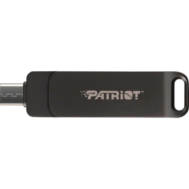USB флеш накопичувач Patriot 128GB Rage R550 Matte Black USB 3.2/Type-C (PE128GR550DSAD) - picture 4