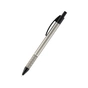 Ручка масляна Axent Prestige автоматична метал. корпус сірий, Синя 0.7 мм (AB1086-03-02) - зменшене зображення 1