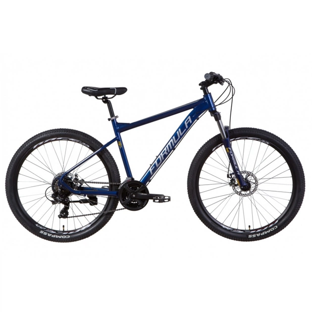 Велосипед Formula 27,5" F-1 DD рама-19" 2021 Blue/Silver (OPS-FR-27.5-105) - зображення 1