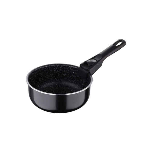 Ківш Bergner Click & cook black, набір зі знімною ручкою 16/18/20 см, 4 предмети (BG-31602-BK) - picture 3