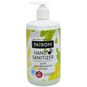 Антисептик для рук Patron Green Apple 700 мл (F3-036-0.7L) зображення 1