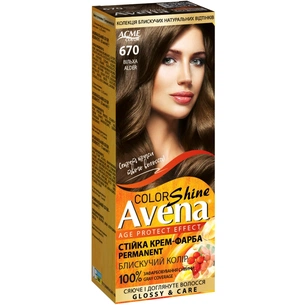 Фарба для волосся Acme Color Avena Shine Color Стійка 670 - Вільха (4823115502599) изображение 1