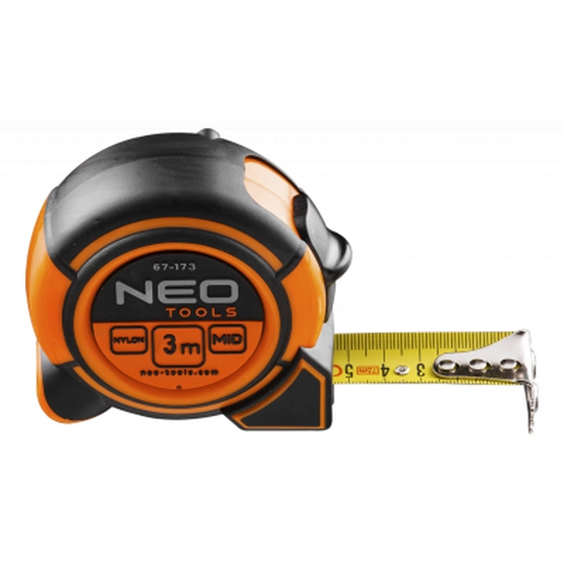 Рулетка Neo Tools сталева стрічка 3 м x 16 мм (67-173) - изображение 1