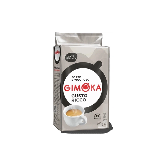 Кофе Gimoka Gusto Ricco молотый 250 г (8003012000183) - изображение 1