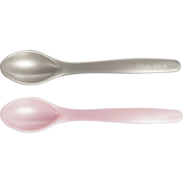 Набор детской посуды Canpol babies ложечек 2 шт розовый (59/582_pin) - изображение 3