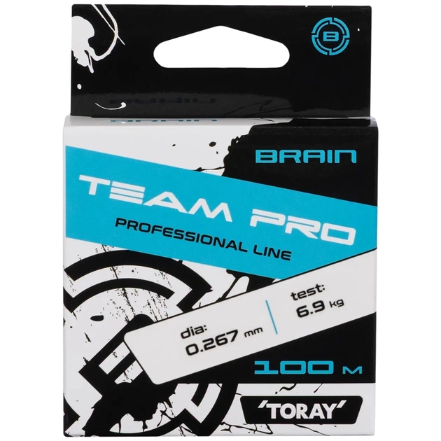 Волосінь Brain Team Pro 100m 0.267mm 6.9kg (1858.27.00) - picture 2