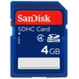 Карта пам'яті SanDisk 4Gb SDHC class 4 (SDSDB-004G-B35) - зменшене зображення 1