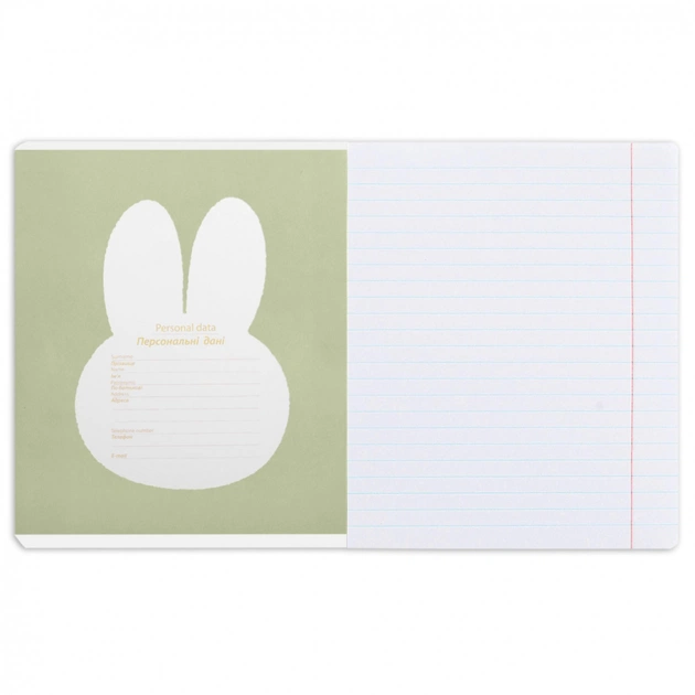 Зошит Yes Gold Miffy 18 аркушів лінія (767529) - picture 6