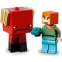 Конструктор LEGO Minecraft Битва з лавою у Незері (21266) - зменшене зображення 8